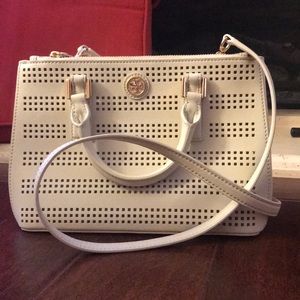 Tory Burch White Purse